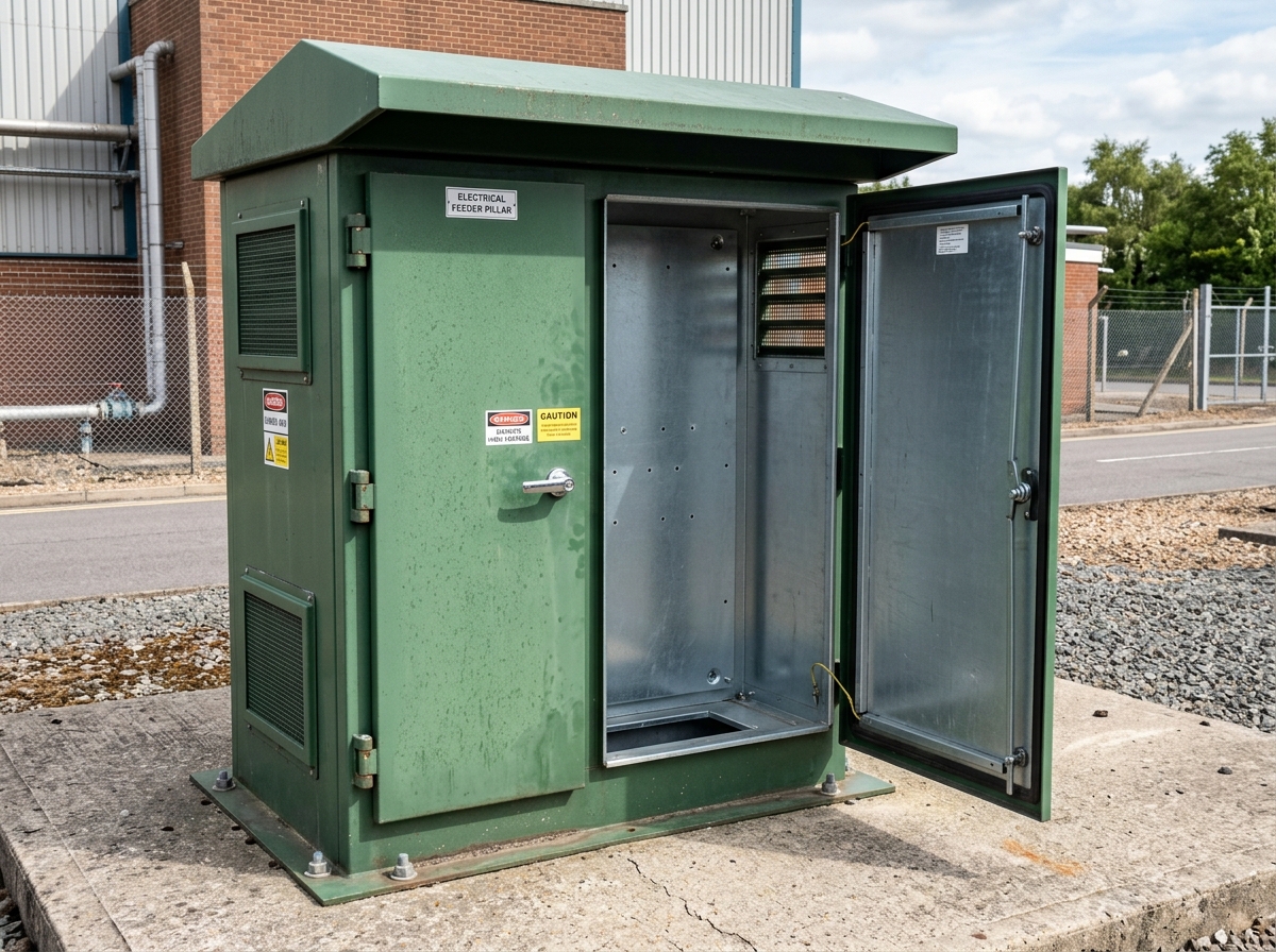 Outdoor Rainproof Electrical Feeder Pillar Enclosure