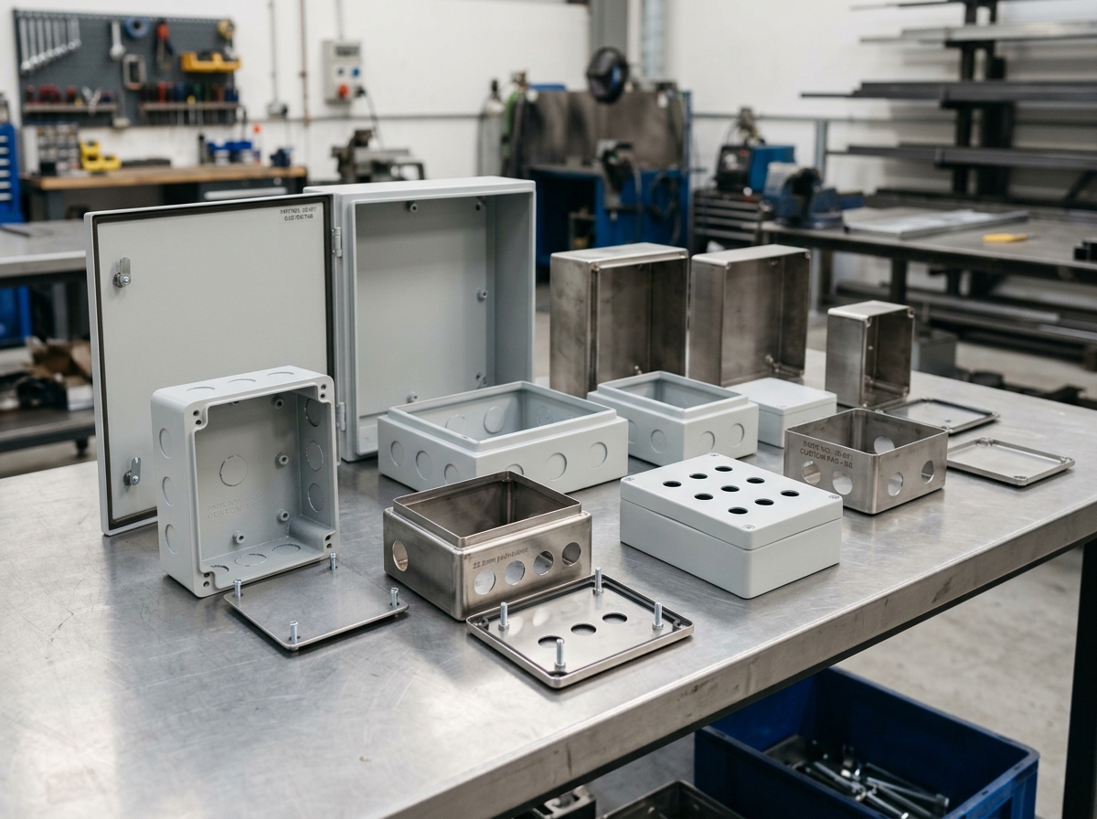 Custom Sheet Metal Junction Box with Gasket